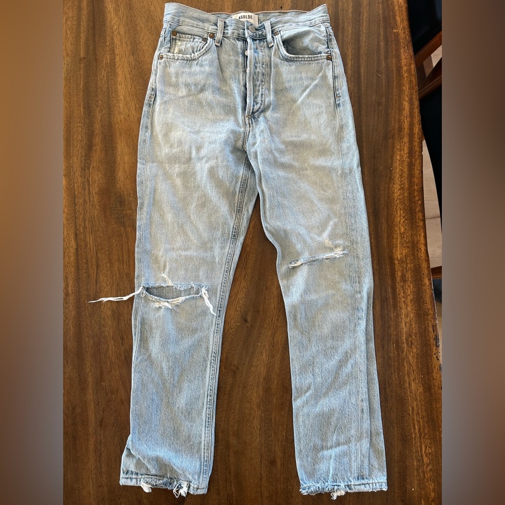 Agolde Riley jeans distressed - Picture 6 of 10